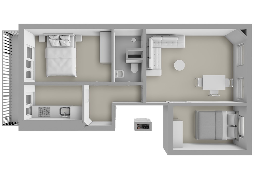 mediumsize floorplan